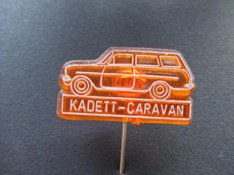 Opel Kadett Caravan oranje oldtimer